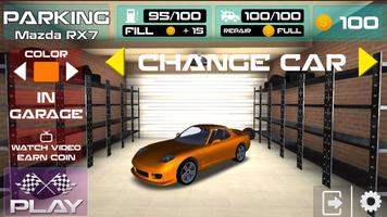 Parking Mazda RX7 Simulator Games 2018 스크린샷 3