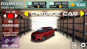 Parking Audi A3 Coupe Simulator Games 2018 imagem de tela 3