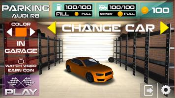 Parking Audi R8 Simulator Games 2018 스크린샷 3