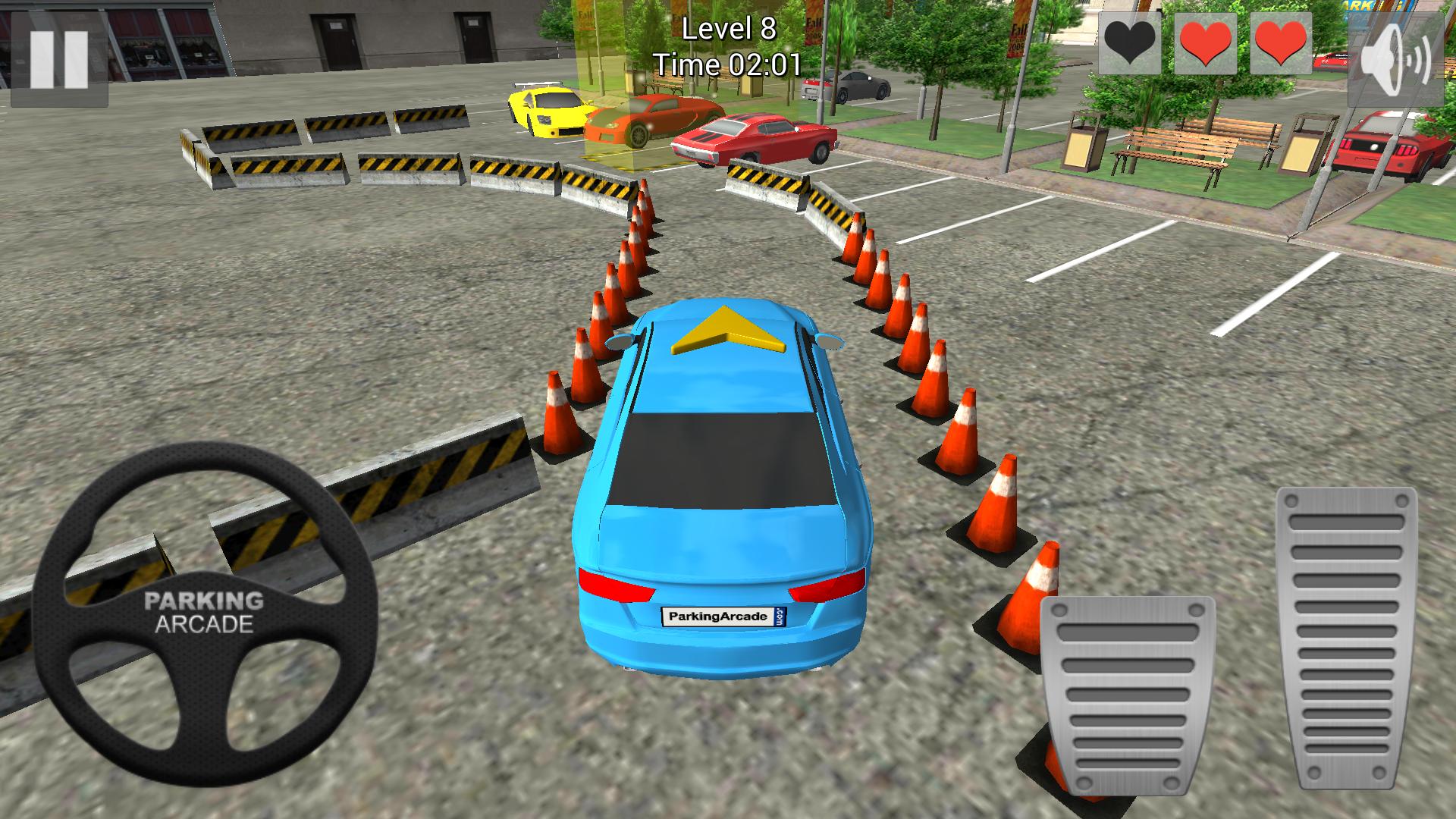 Игра parking 3d