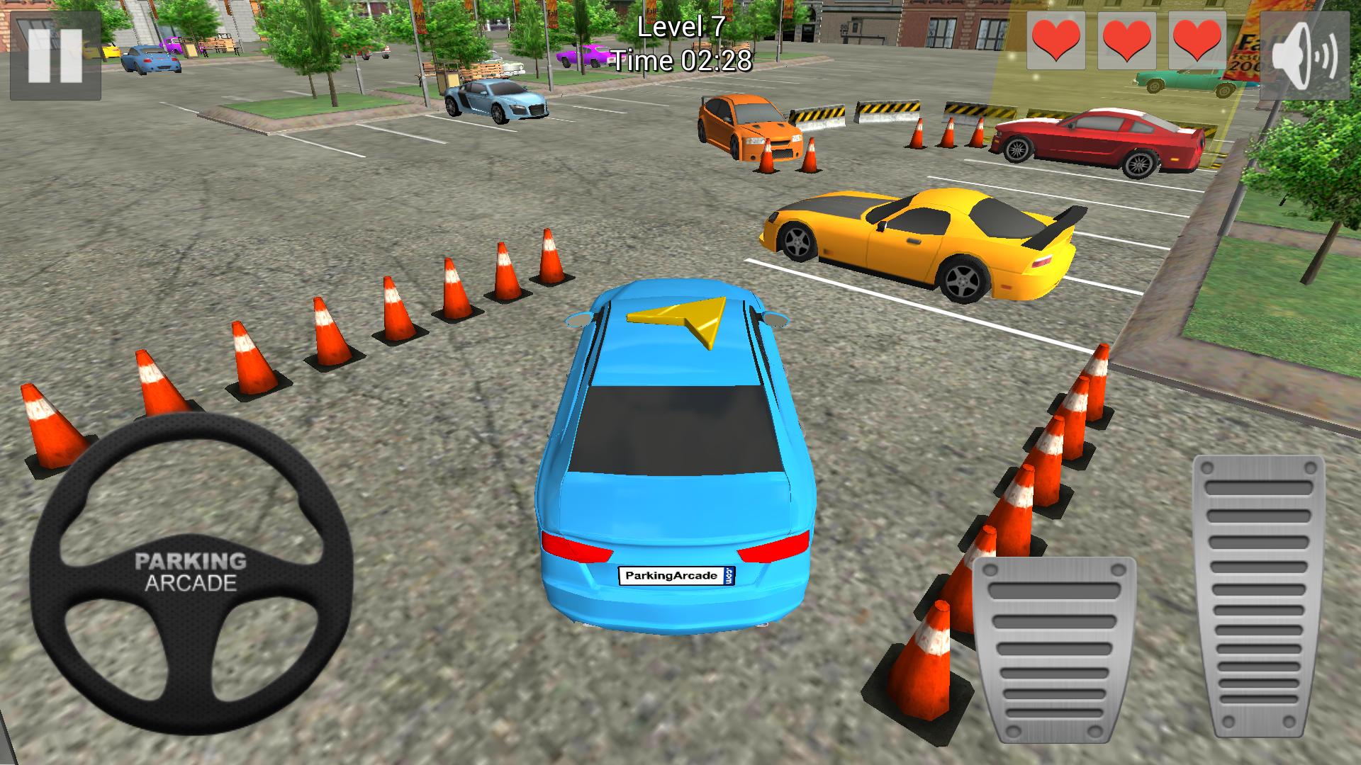 Игра parking 3d