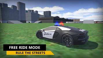 3D Police Car Simulator 2016 Affiche