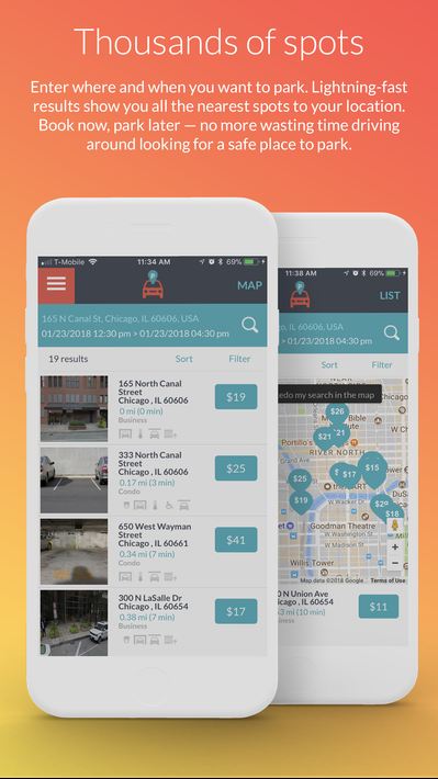 ParqEx - The Smart Parking Platform screenshot 1