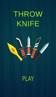 Throw Knife Affiche