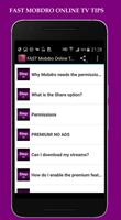 Fast Mobdro Online TV FreeTips स्क्रीनशॉट 1