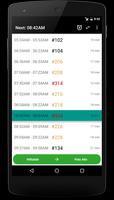 Schedule for Caltrain 포스터