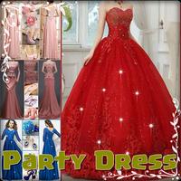 Party Dress Affiche