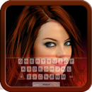Beautiful Redhead Girl Keyboard Theme Free Themes APK