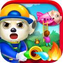 Pet Dog Fireman - City Rescue! APK