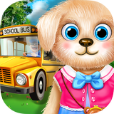 Puppy School Adventure أيقونة