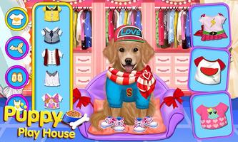 Puppy Dog Sitter - Play House स्क्रीनशॉट 1