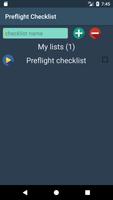 PreFlight Checklist الملصق