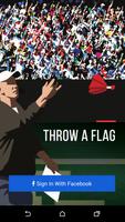 Throw a Flag Affiche