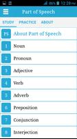 Part of Speech with Practice โปสเตอร์