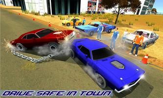 Impossible Chained Cars Stunt Game capture d'écran 1