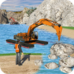 Eau Surfeur Excavatrice Grue 3