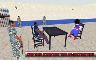 Virtual Goku Superhero Revenge: Prison Escape ảnh chụp màn hình 1
