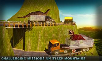 Selva Dino Camión Transport 3D captura de pantalla 1