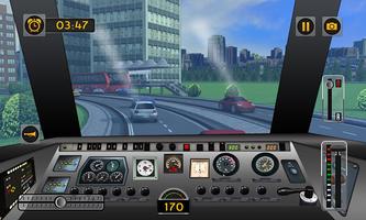 Réal Élevé Autobus Simulateur capture d'écran 1