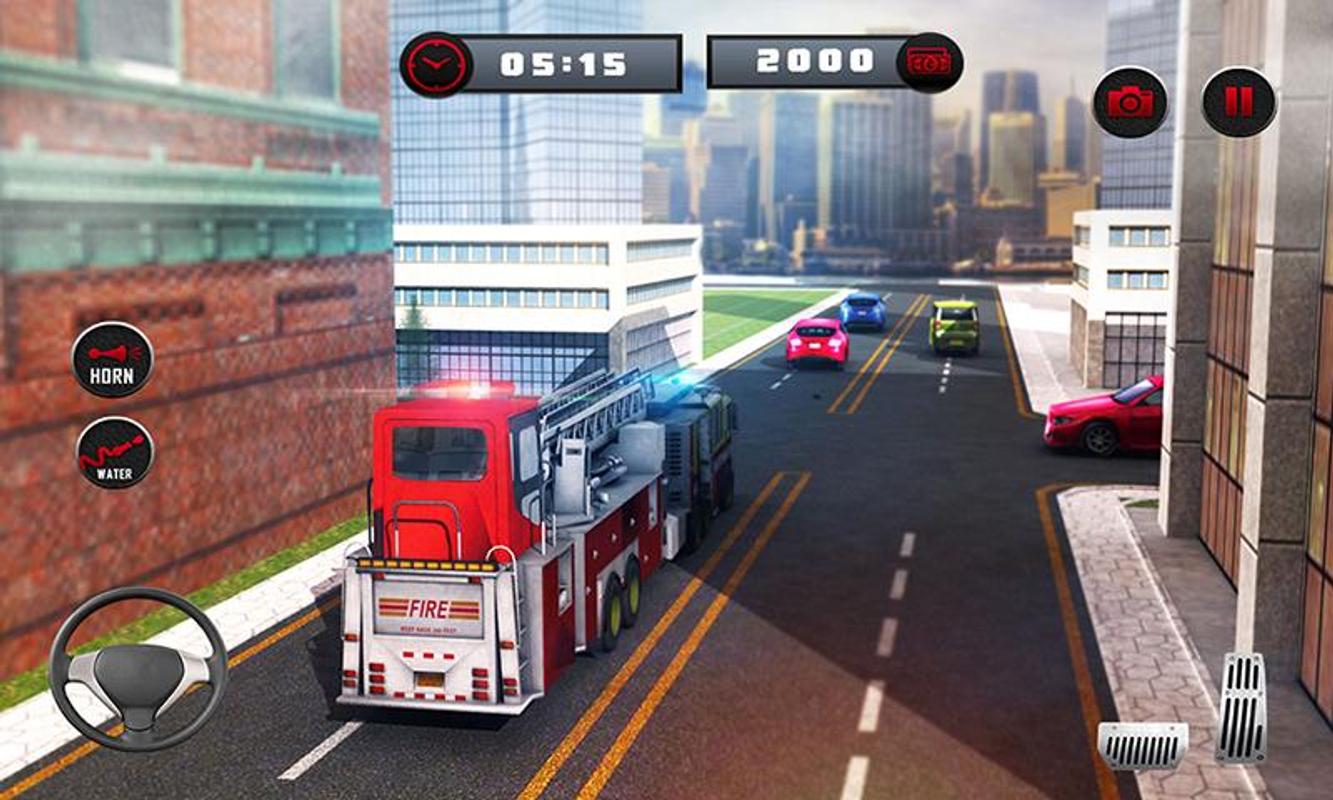 Rescue Fire Truck Simulator: 911 City Rescue APK Download ...