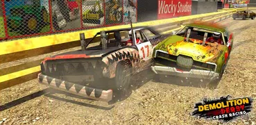 Real Car Demolition Derby Race