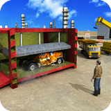 Tugurio camion trituradora - Dump Truck Crusher 3D icono