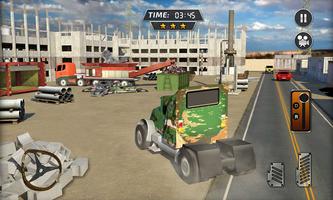 Tugurio camion trituradora - Dump Truck Crusher 3D captura de pantalla 1