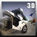 policía todoterreno raza moto APK