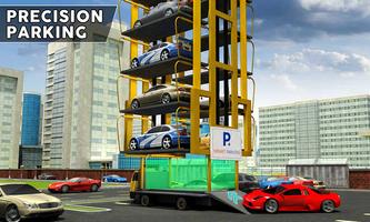 Multi-Level Smart Car Parking: Car Transport Games স্ক্রিনশট 1