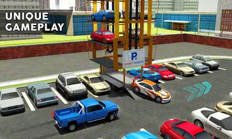 다단계 스마트 카 주차장 크레인 Parking Game 스크린샷 2