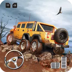 8×8 的自旋 輪胎 越野 泥漿運動員 卡車 模擬器 遊戲