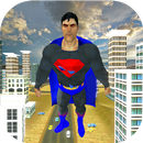 Super Flying Man: Mission de sauvetage de la ville APK