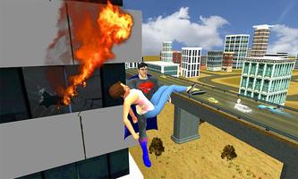 Super Flying Man: City Rescue Mission poster