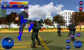 Super Flying Man: Mission de sauvetage de la ville capture d'écran 1
