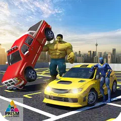 Superheroes Valet Car Parking APK download
