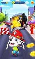 Paw Marshall Running Patrol ポスター