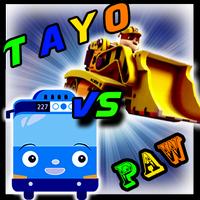 Adventure of Toyo Bus Game vs Paw Adventure Race постер