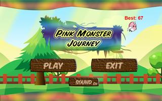 Pink Monster Journey Affiche