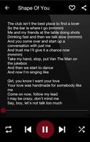 Ed Sheeran Best Songs & Lyrics poster