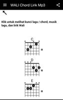 WALI Chord Lirik Mp3 capture d'écran 1