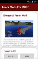 Armor Mods For MCPE capture d'écran 2