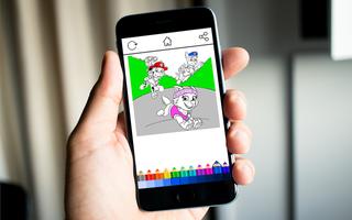 Paw Coloring Kids 截图 3