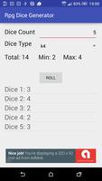 RPG Dice Emulator capture d'écran 1