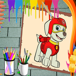 Paw Puppy Patrol Coloring Kids