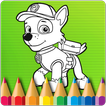 Kids Coloring for Paw Pups