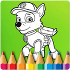 Kids Coloring for Paw Pups ikona