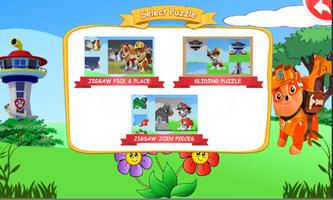 puppy paw patrol puzzle capture d'écran 1