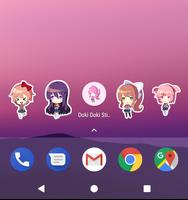 Doki Doki Sticker Widgets screenshot 1