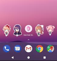 Doki Doki Sticker Widgets capture d'écran 2