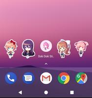 Doki Doki Sticker Widgets capture d'écran 3